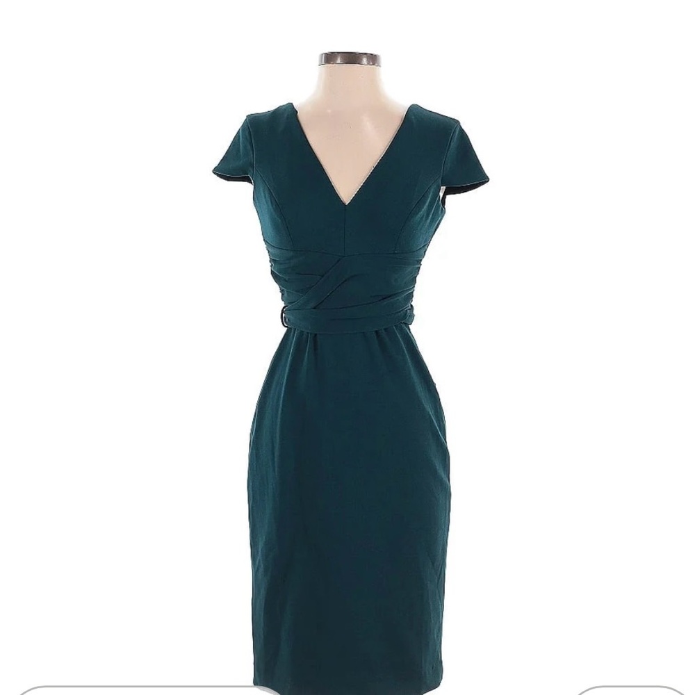 Dress the Population Deep Teal Mini Dress